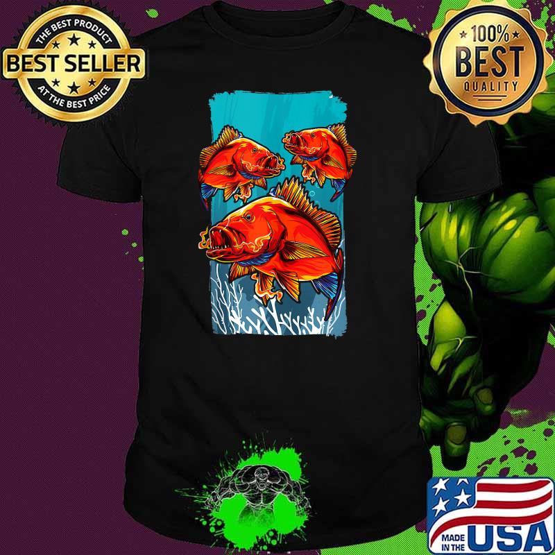 Fishkeeping Biology Fishkeeper Underwater Animal Fish T-Shirt