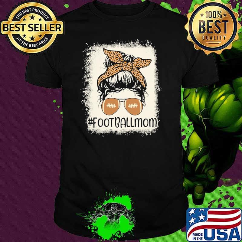 Football Mom Lepoard Shirt