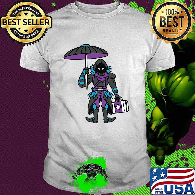 Fortnite Raven Float On Nurse T-Shirt