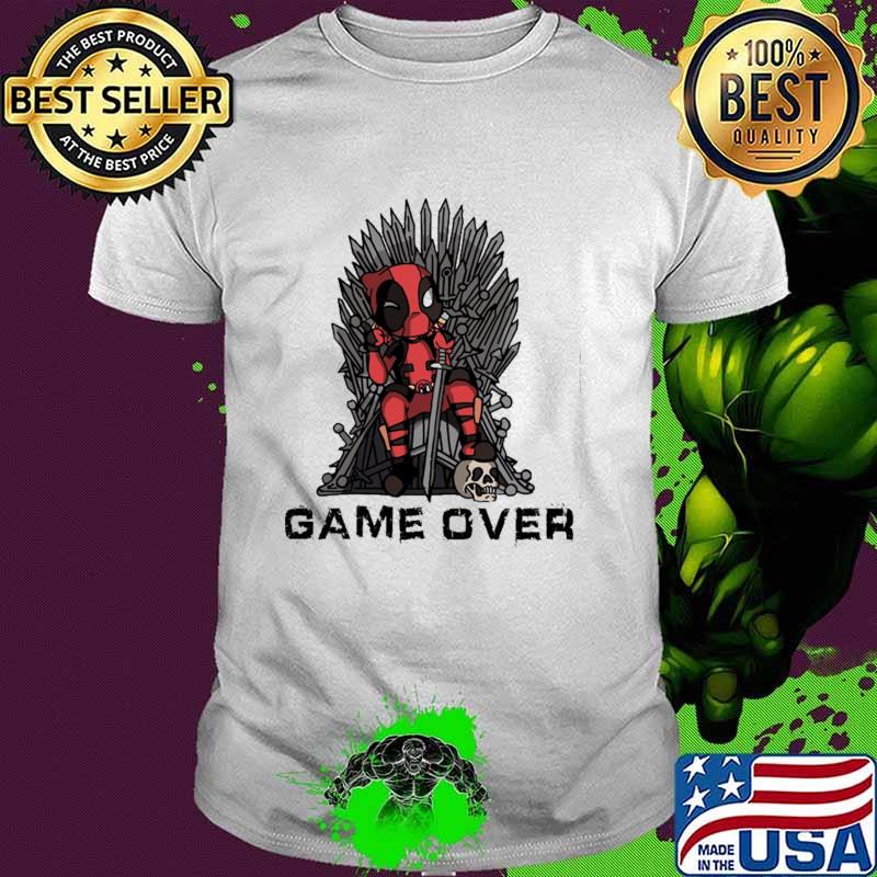 Game Over Deadpool Shirt