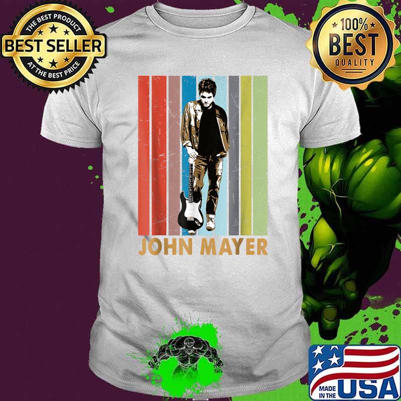 Graphic John Shirt Mayer Love Rock Star Music T-Shirt