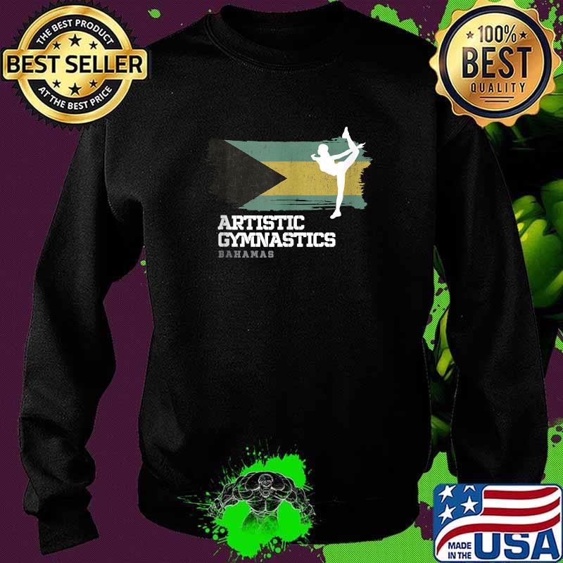 Gymnastics Bahamas Gymnast Girl Artistic Gymnastics T-Shirt Sweater Gymnastics Bahamas Gymnast Girl Artistic Gymnastics T-Shirt Sweater