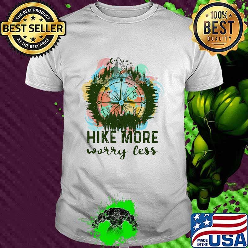 Hike More Worry Less Watercolor Shirt