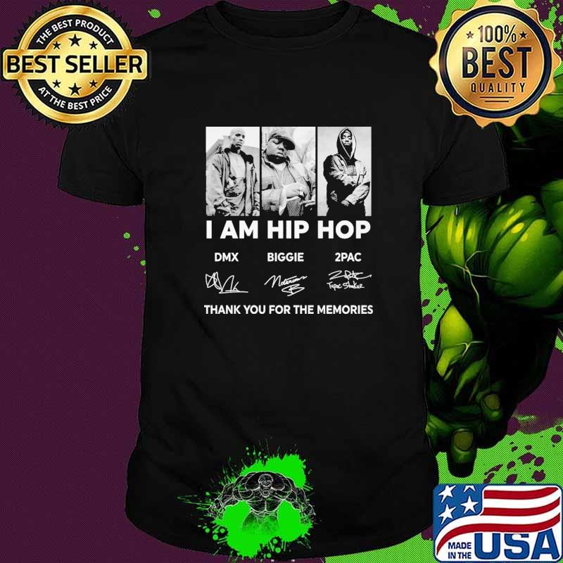 I Am Hip Hop DMX Thank You For The Memories Shirt