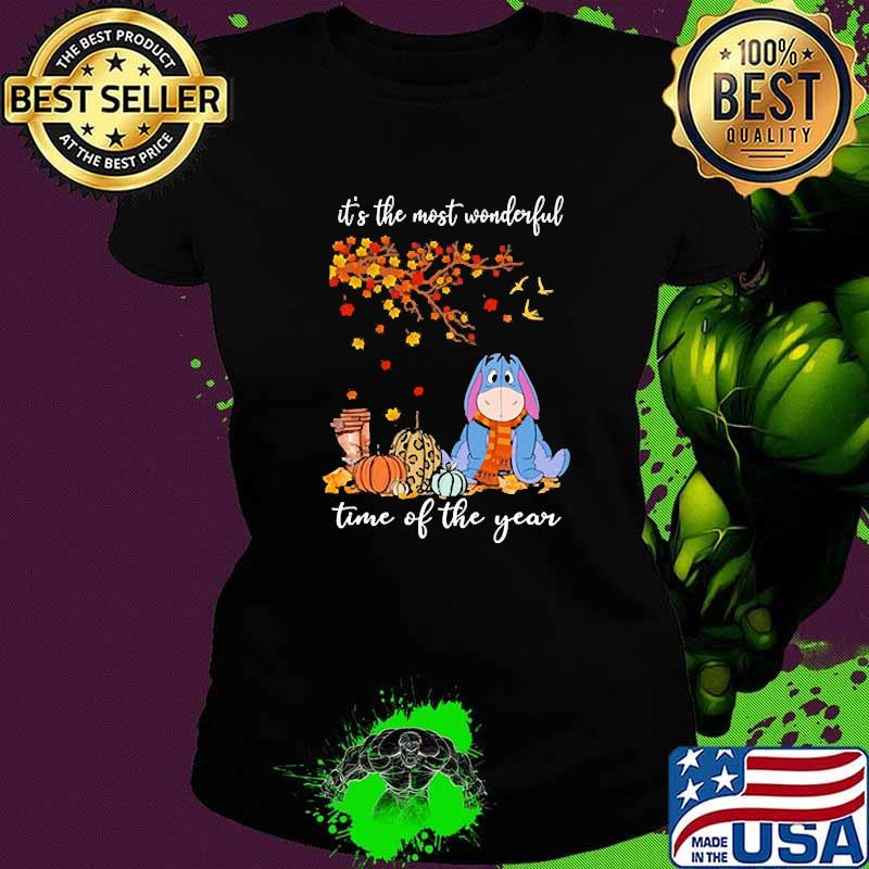 Its the most wonderful time of the year eeyore Ladies tee Its the most wonderful time of the year eeyore Ladies tee