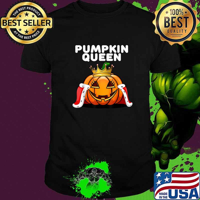 Jackolantern Shirt Pumpkin Costume Halloween Pumpkin Queen T-Shirt