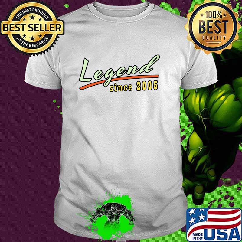Legend Since 2005 16th Birthday Teenager T-Shirt