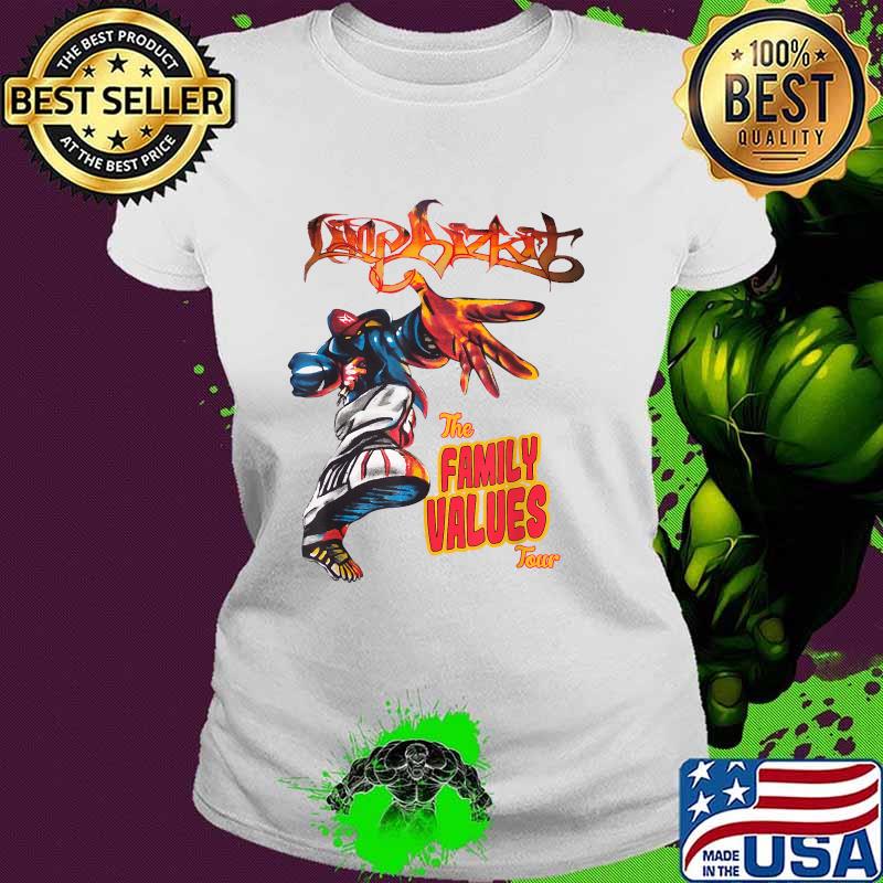 Limps Bizkits The Family Art Tour Music Legend T-Shirt Ladies tee Limps Bizkits The Family Art Tour Music Legend T-Shirt Ladies tee