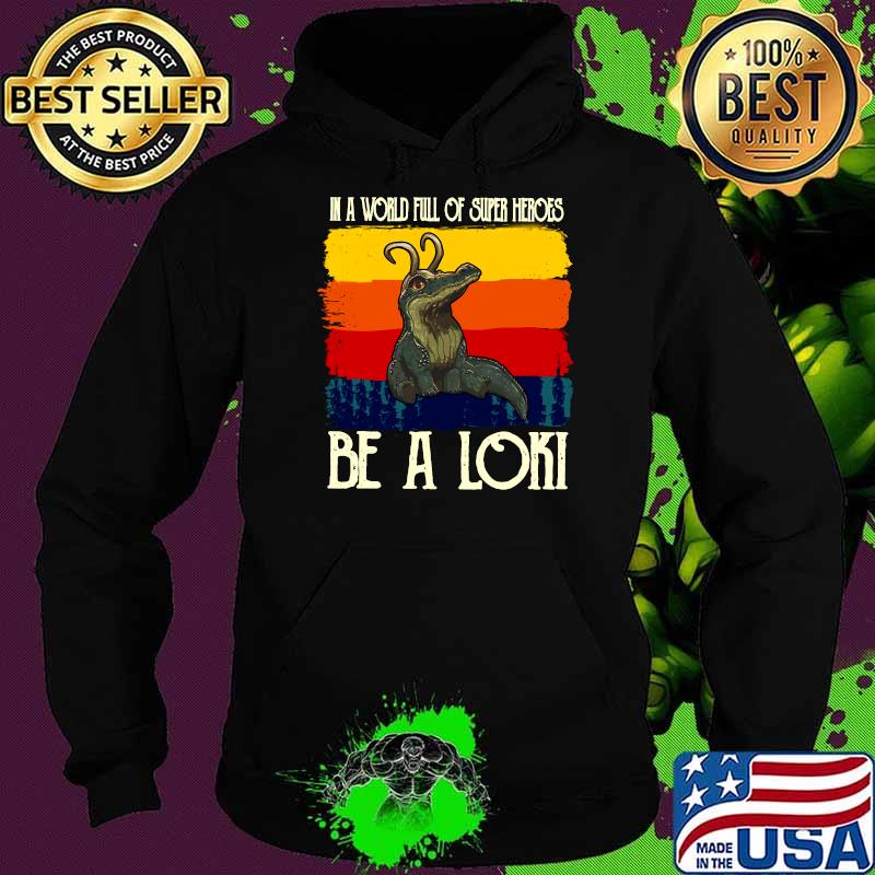 Loki SuperHeroes Alligator T-Shirt Hoodie Loki SuperHeroes Alligator T-Shirt Hoodie