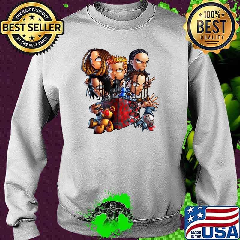 Love 1999 Korns Band Issues T-Shirt Sweater Love 1999 Korns Band Issues T-Shirt Sweater