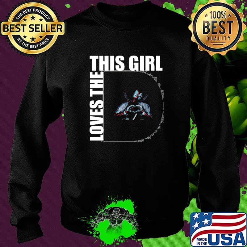 Love The This Girl Deadpool Sweater Love The This Girl Deadpool Sweater