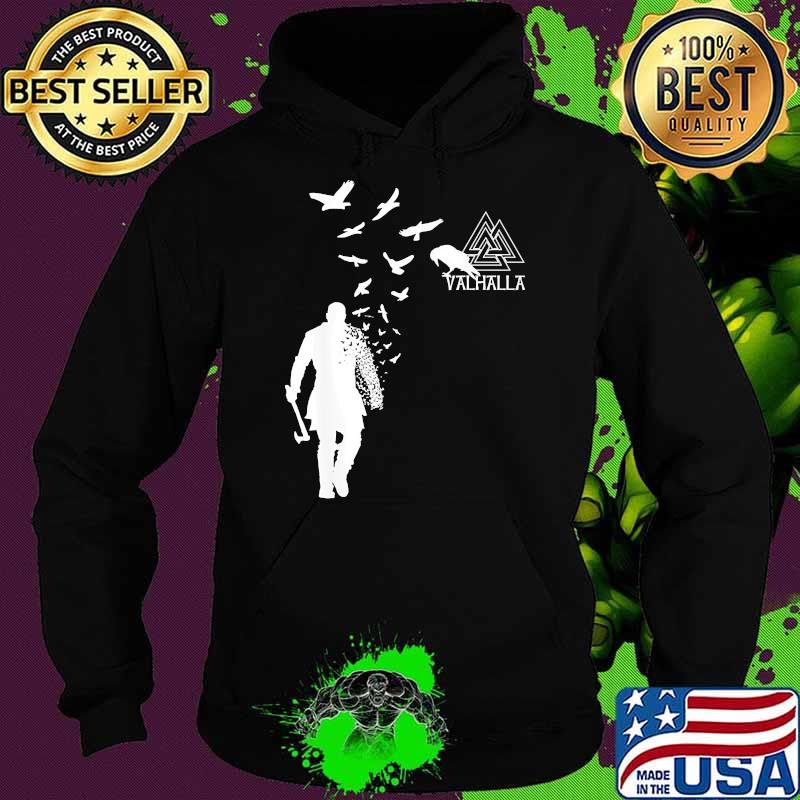 Man bird valhalla logo Hoodie Man bird valhalla logo Hoodie