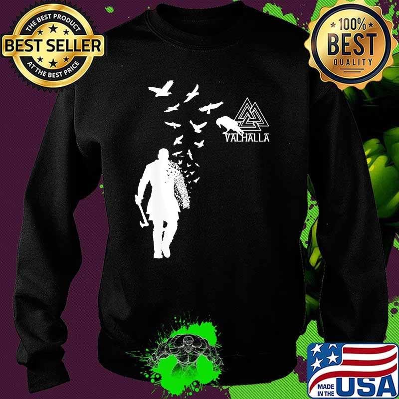 Man bird valhalla logo Sweater Man bird valhalla logo Sweater