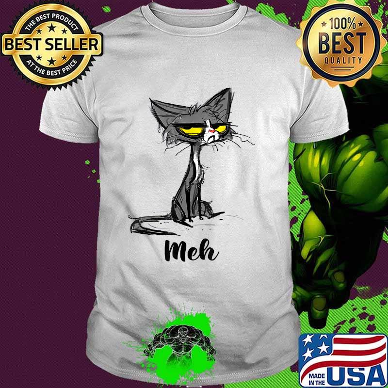Meh Cat for Cat Lovers T-Shirt