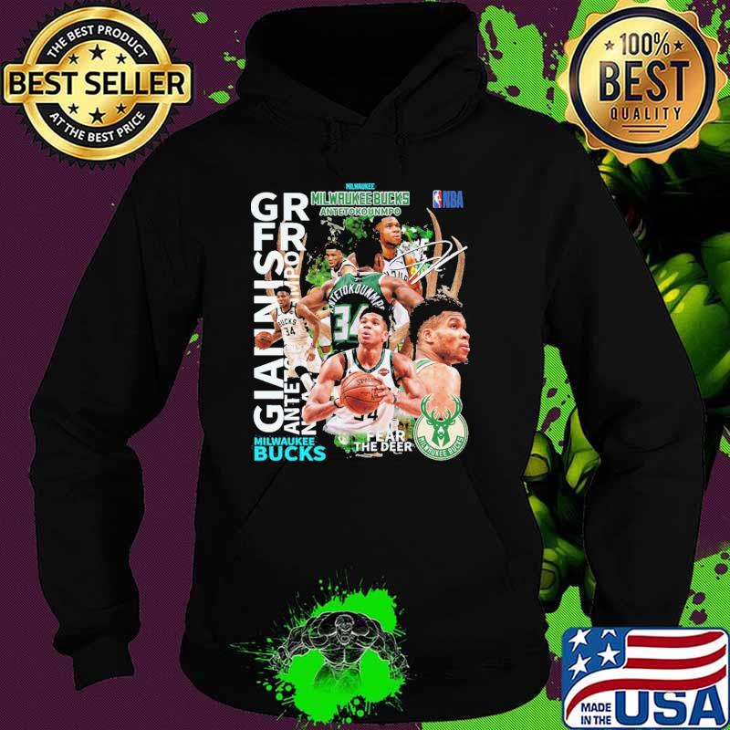 Milwaukee Buck Feer The Deer Shirt Hoodie Milwaukee Buck Feer The Deer Shirt Hoodie