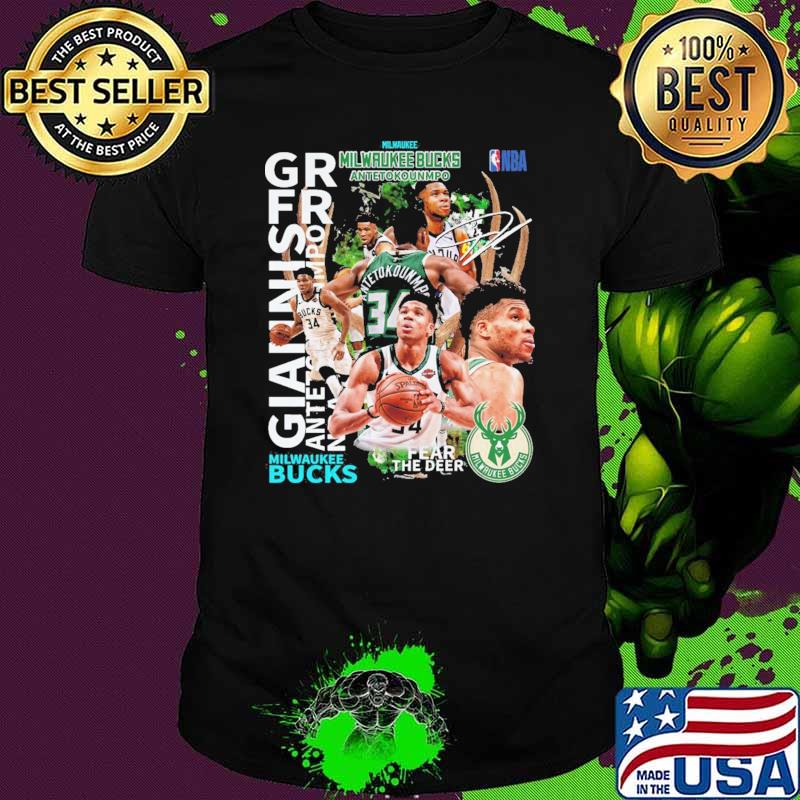 Milwaukee Buck Feer The Deer Shirt