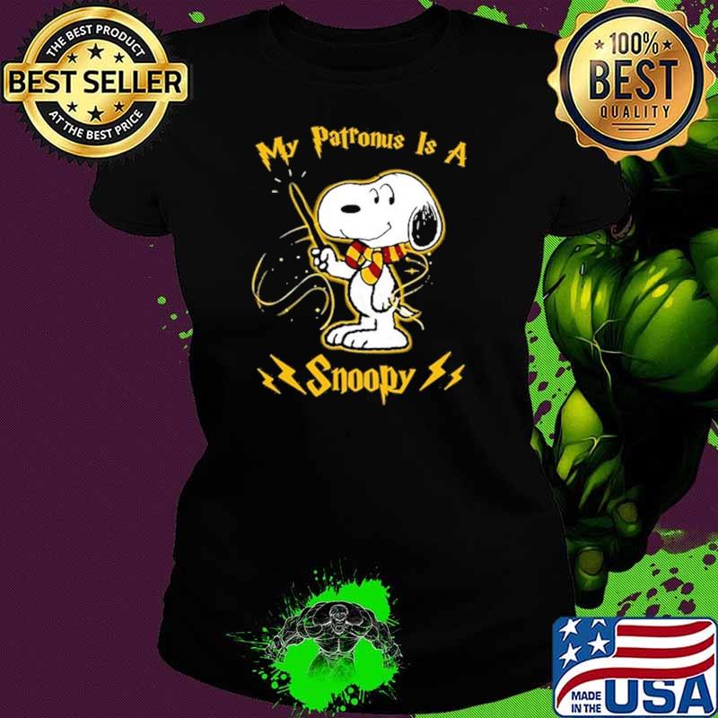 My Partronus Is A Snoopy Shirt Ladies tee My Partronus Is A Snoopy Shirt Ladies tee
