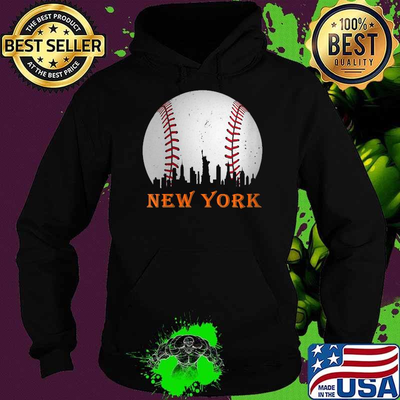 New York NY Skyline Baseball Vintage Met At Gameday T-Shirt Hoodie New York NY Skyline Baseball Vintage Met At Gameday T-Shirt Hoodie