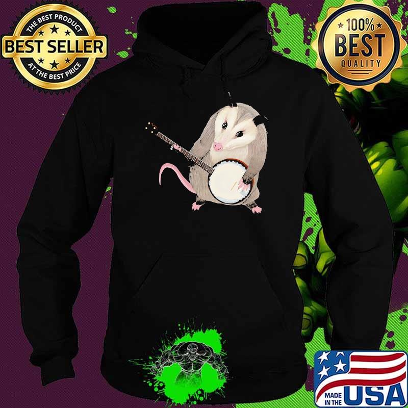 Opossum Banjo Shirt Hoodie Opossum Banjo Shirt Hoodie