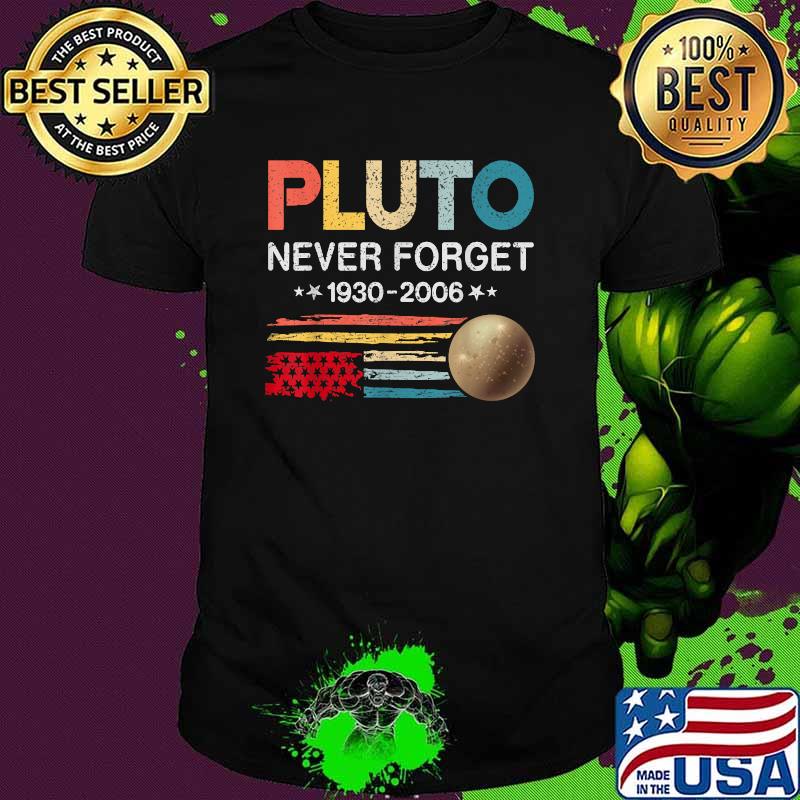 Pluto Never Forget Vintage T-Shirt