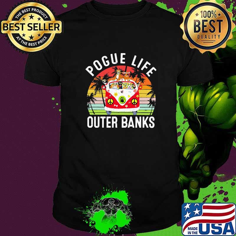Pogue Life Outer Banks Car Vintage Shirt