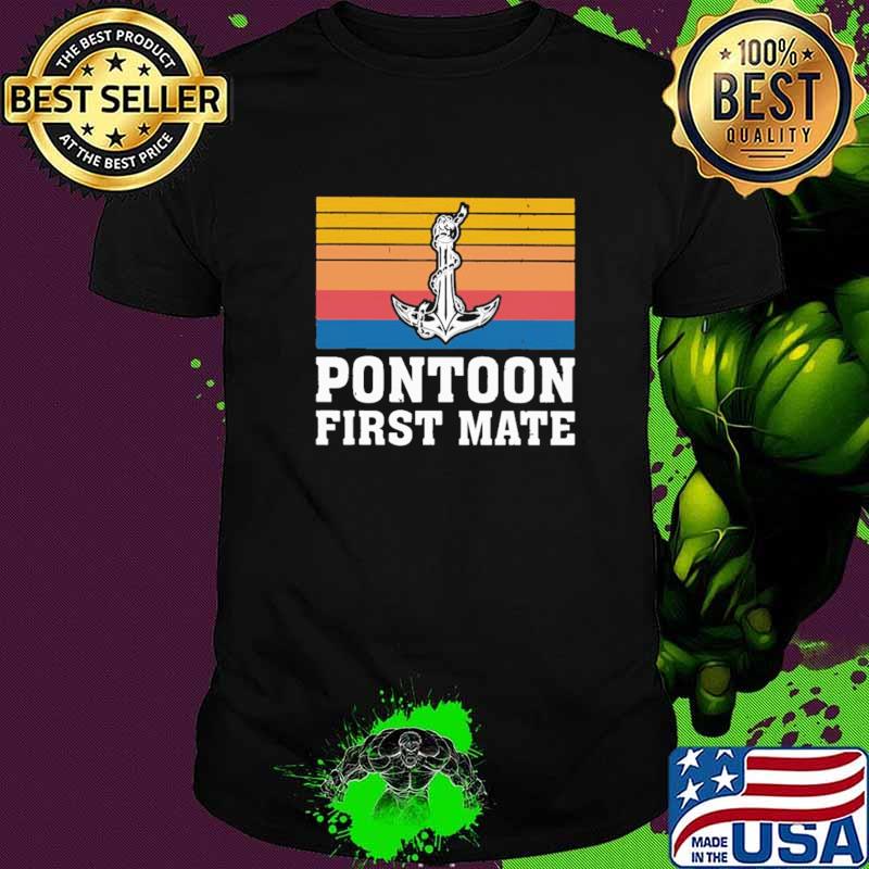 Pontoon First Mate Vintage Shirt