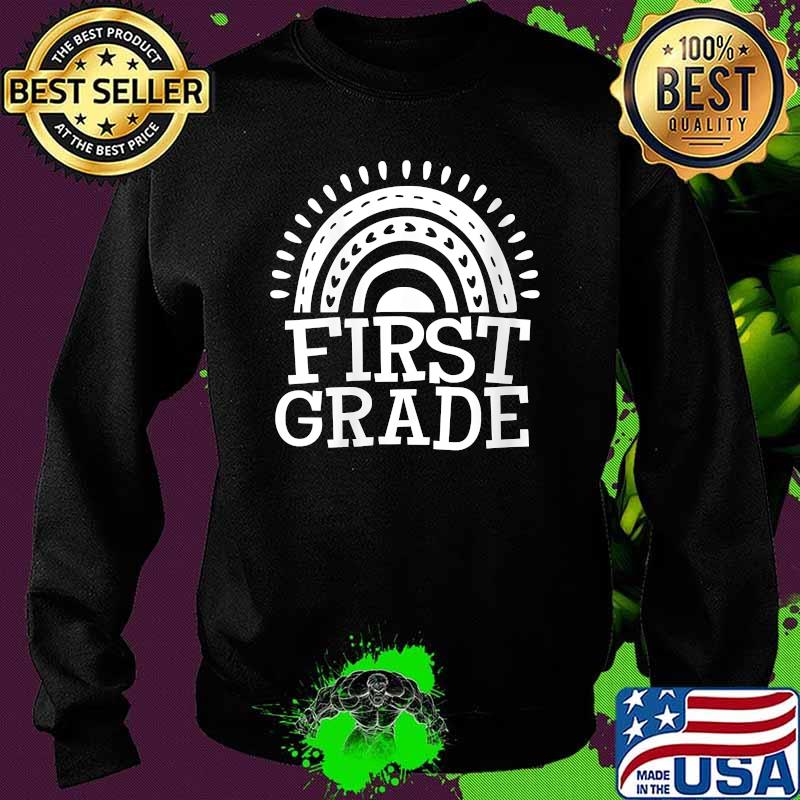 Rainbow 1st First Grade Teacher Team Rainbow T-Shirt Sweater Rainbow 1st First Grade Teacher Team Rainbow T-Shirt Sweater