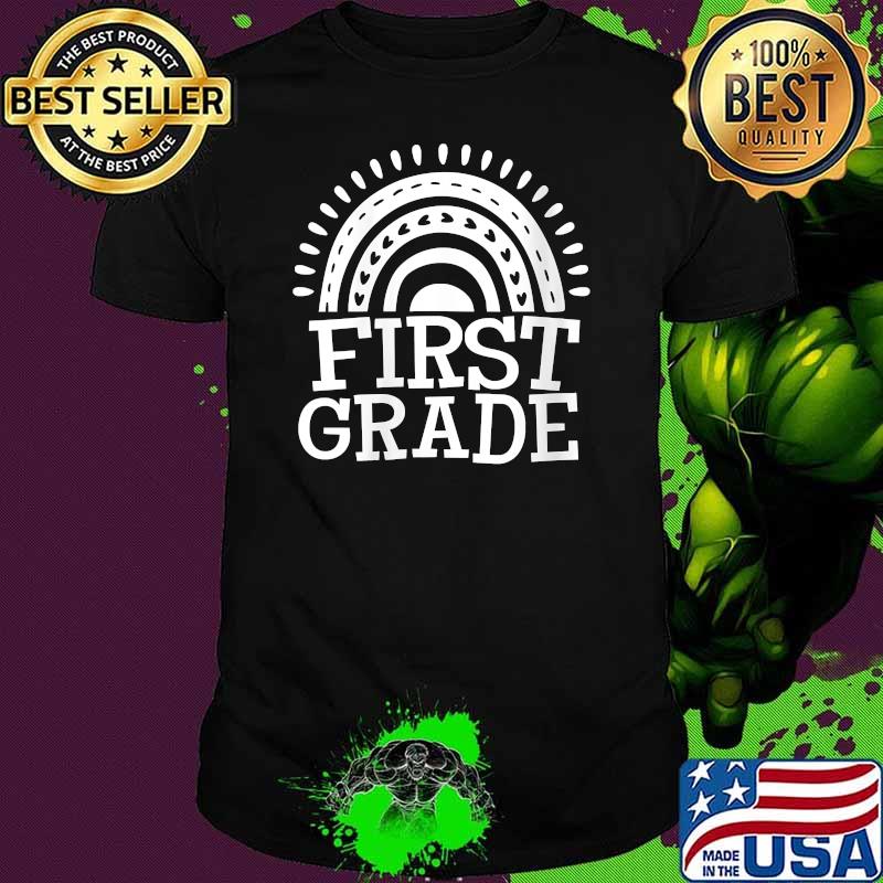 Rainbow 1st First Grade Teacher Team Rainbow T-Shirt Rainbow 1st First Grade Teacher Team Rainbow T-Shirt