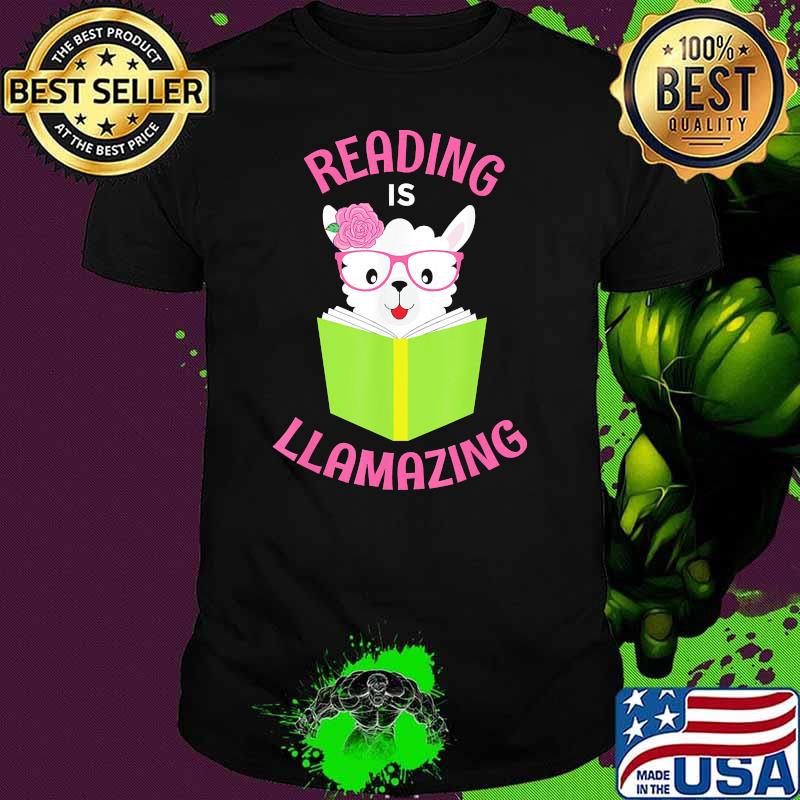 Reading is liamazing book flower shirt
