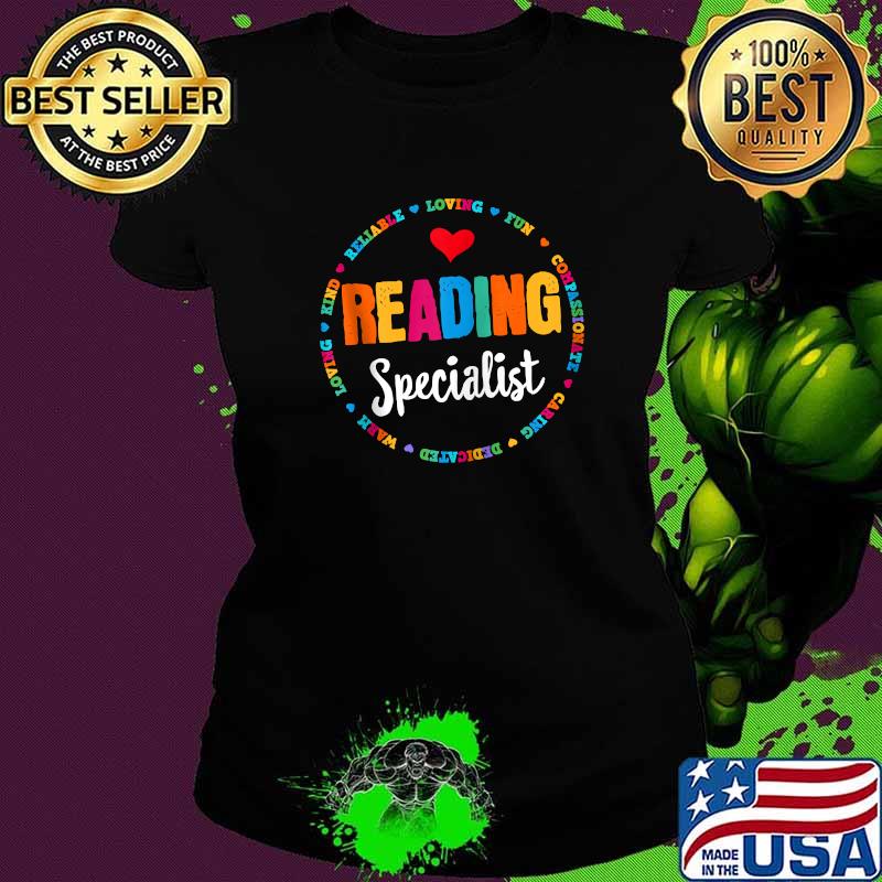 Reading Teacher Literacy Coach Principal Reading Specialist T-s Ladies tee Reading Teacher Literacy Coach Principal Reading Specialist T-s Ladies tee