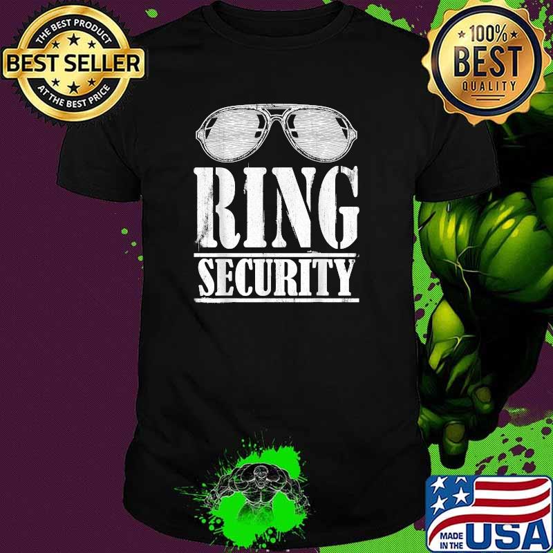 Ring Security Ring Bearer Ring Dude Groomsman T-Shirt