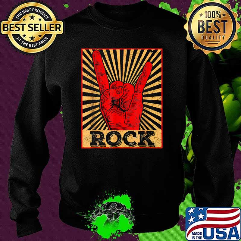 Rock n Roll Concert Band Retro T-Shirt Sweater Rock n Roll Concert Band Retro T-Shirt Sweater