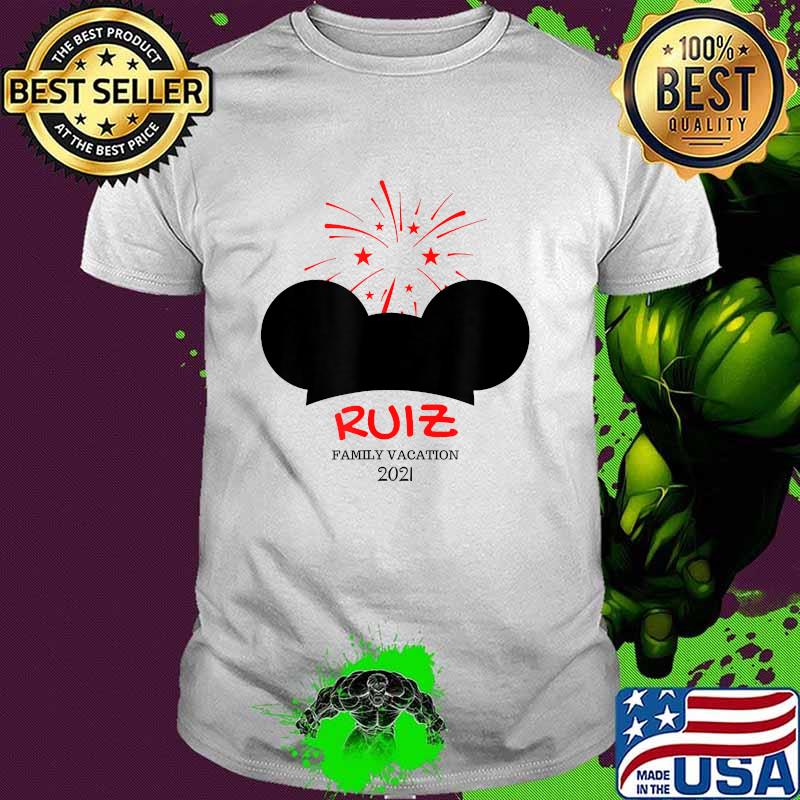 Ruiz Family Vacation 2021 Mickey Mouse T-Shirt