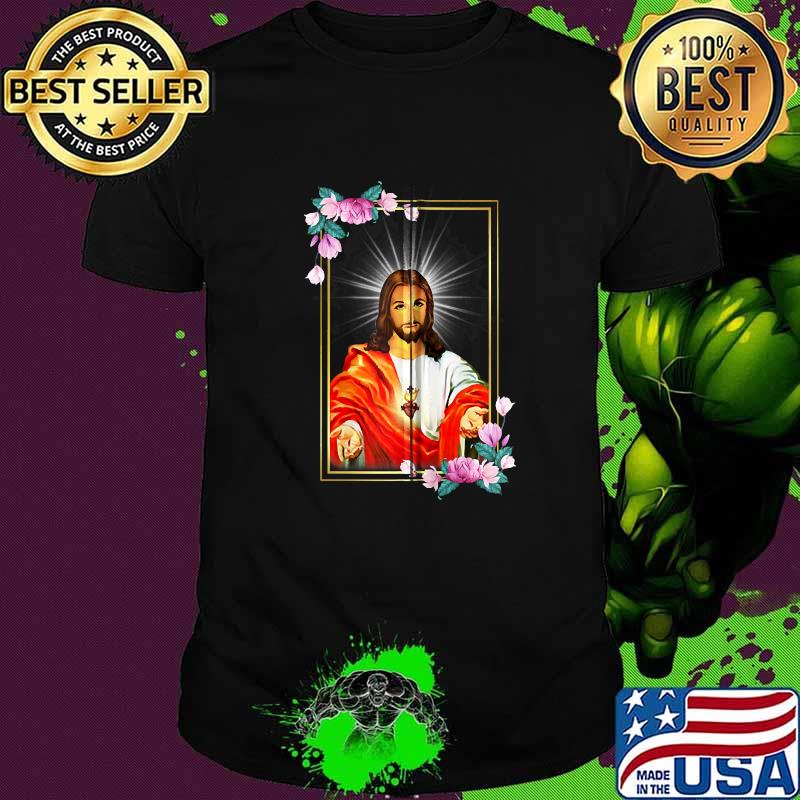 Sacred Heart of Jesus Christ Catholic Immaculate Heart T-Shirt