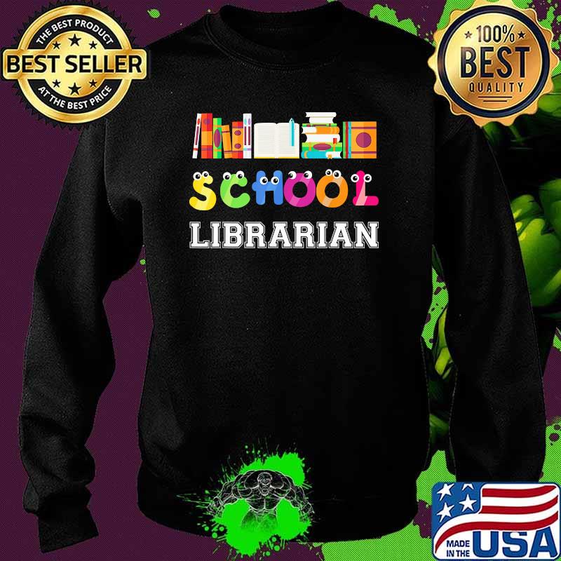 SChool librarian book Sweater SChool librarian book Sweater