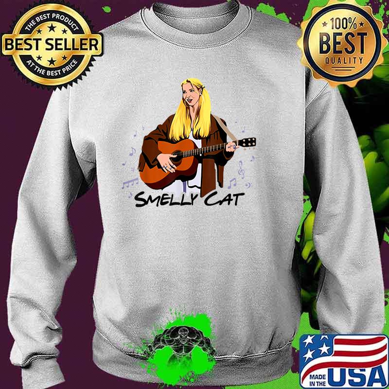Smelly Cat Play Guitar Funny T-Shirt Sweater Smelly Cat Play Guitar Funny T-Shirt Sweater