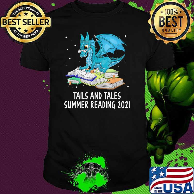 Tails and tales summer reading 2021 dragon shirt