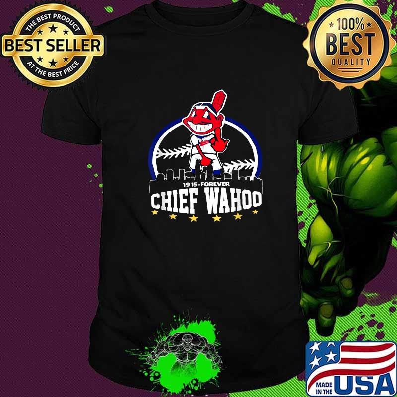 The chief Wahoo distressed cleveland art T-Shirt
