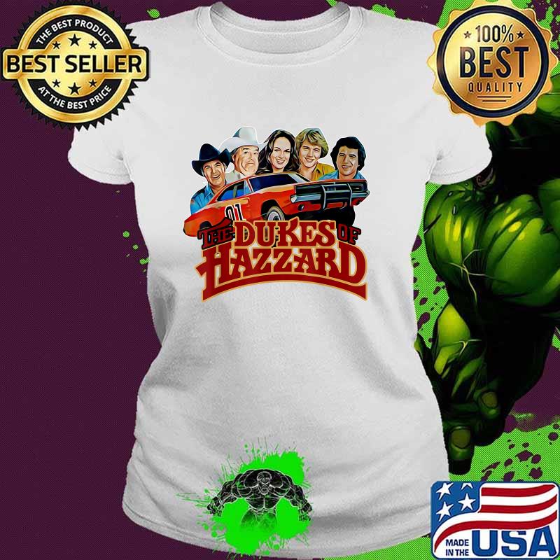 The Dukes Of Hazzard Cars Music Season T-Shirt Ladies tee The Dukes Of Hazzard Cars Music Season T-Shirt Ladies tee