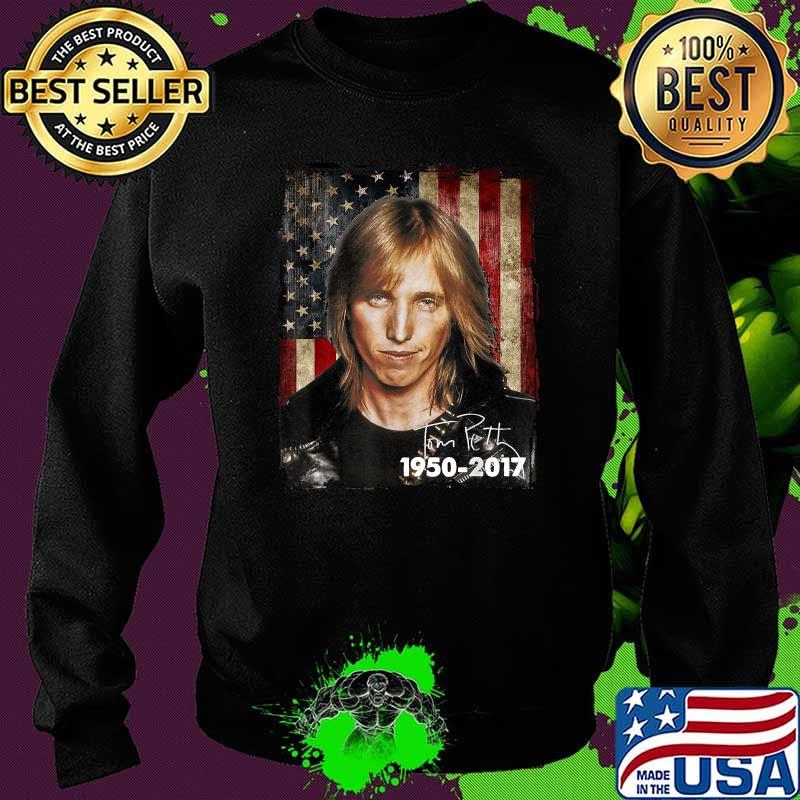 Tom Petty 1950 2017 American Flag T-Shirt Sweater Tom Petty 1950 2017 American Flag T-Shirt Sweater