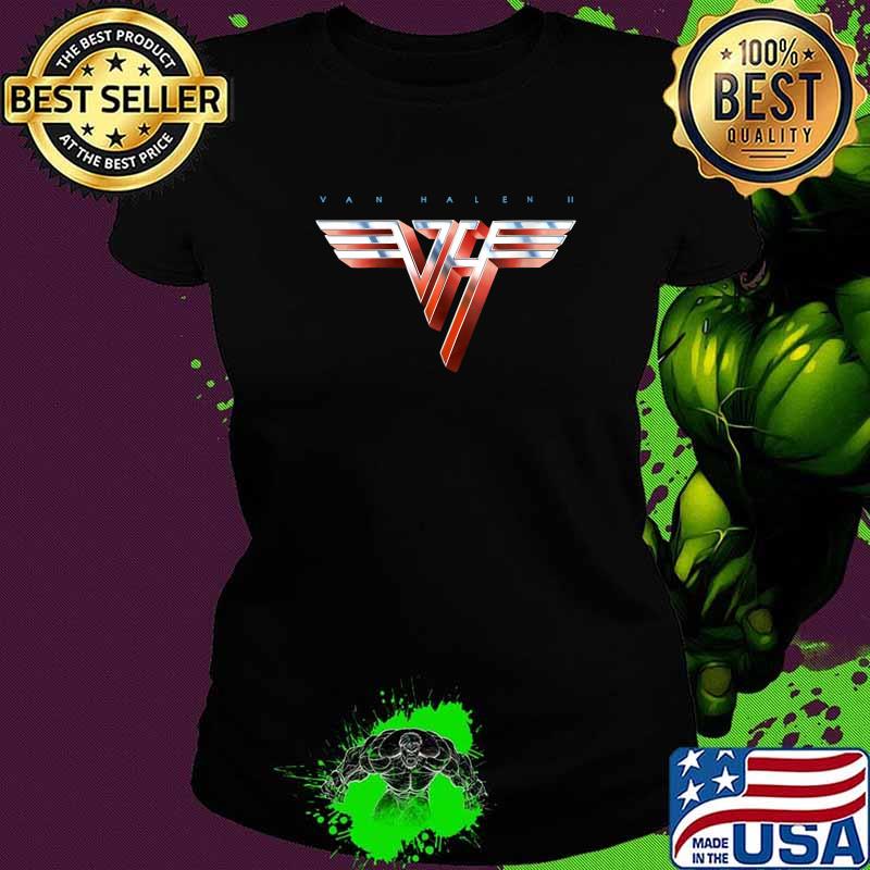 Van Halen II Guitar Vintage T-Shirt Ladies tee Van Halen II Guitar Vintage T-Shirt Ladies tee