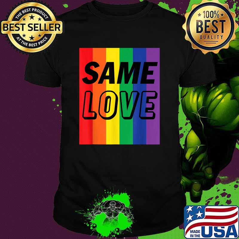 Vettel Same Love Rainbow LGBT T-Shirt