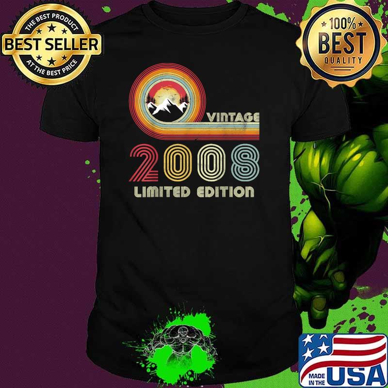 Vintage 2008 Limited Edition 13th Birthday T-Shirt