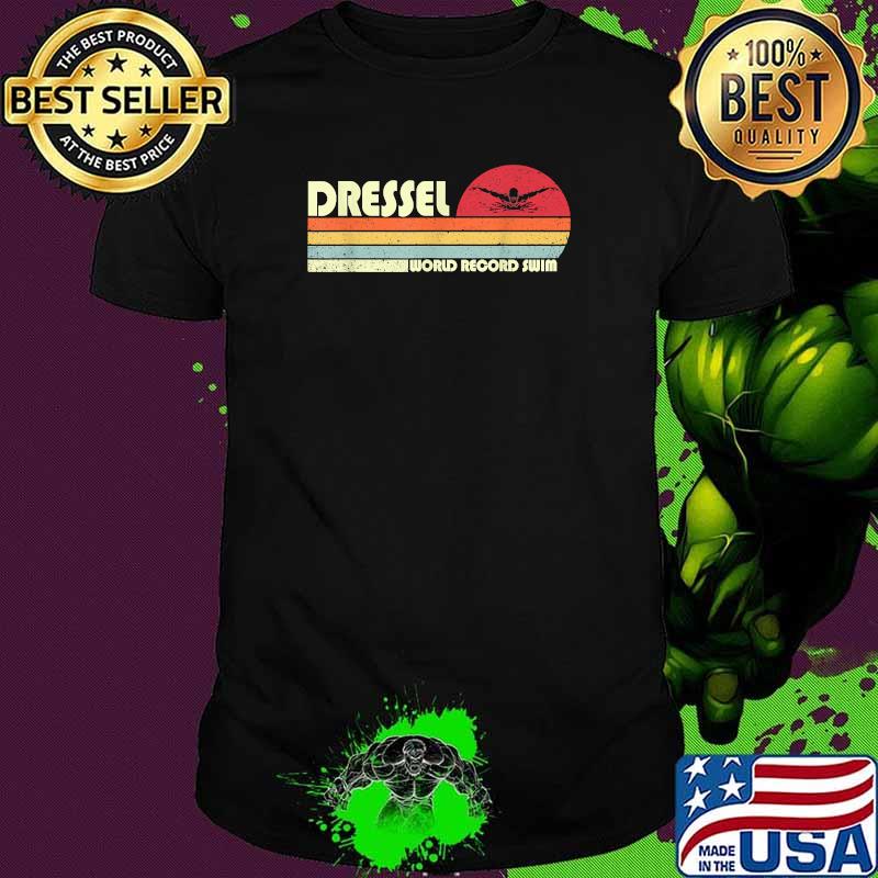 Vintage Dressel US Swimming Team World Record Swim 2021 T-Shirt