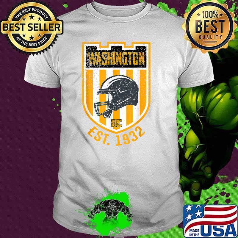 Vintage Washington DC Football Gift Sports Team 1932 Novelty T-Shirt