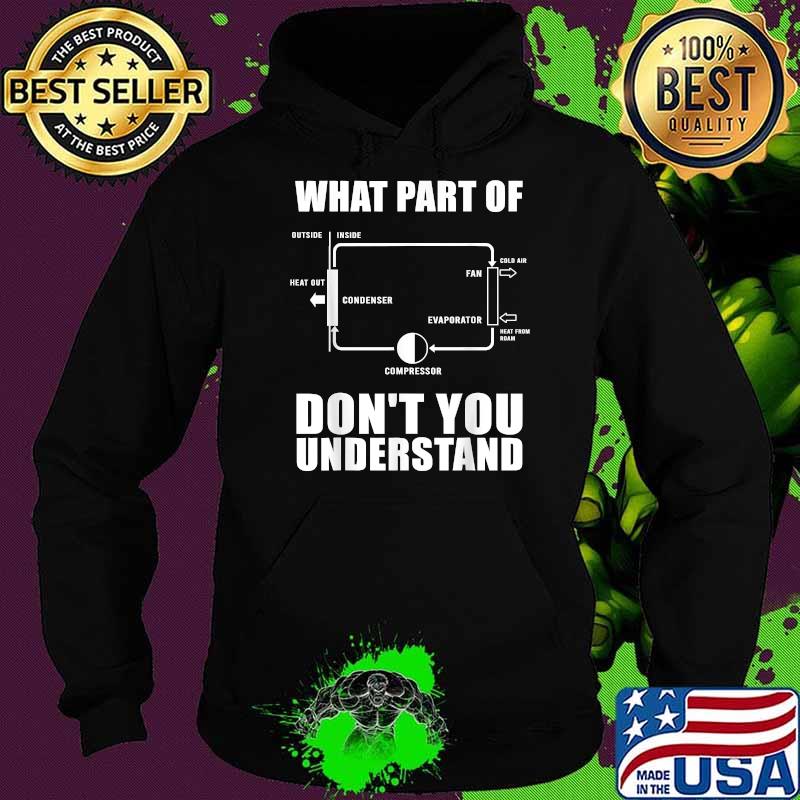 What Part Of Dont You Understand Air Conditioning Ventilation T-Shirt Hoodie What Part Of Dont You Understand Air Conditioning Ventilation T-Shirt Hoodie