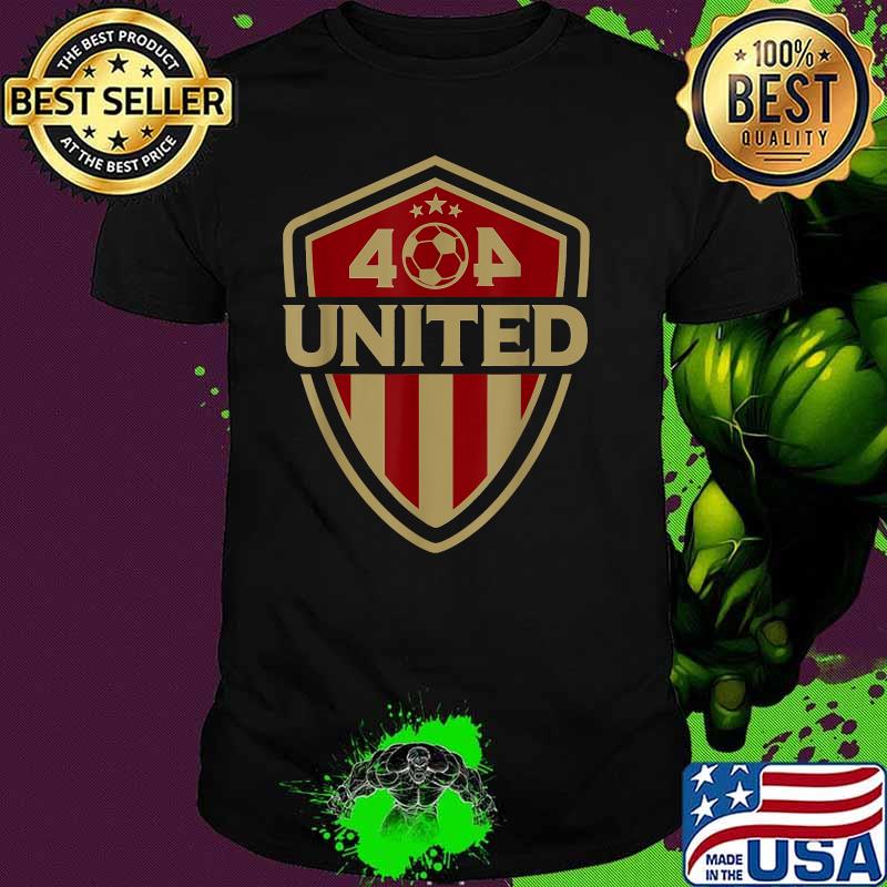 404 United Atlanta Soccer Original Design Badge Jersey T-Shirt