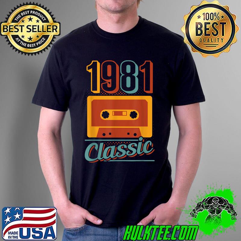 40th Birthday Gift Man 40th Vintage Classic March 1981 T-Shirt Unisex 40th Birthday Gift Man 40th Vintage Classic March 1981 T-Shirt Unisex