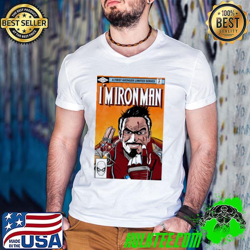 A first avenger limited series im iron man s Guys V Neck A first avenger limited series im iron man s Guys V Neck