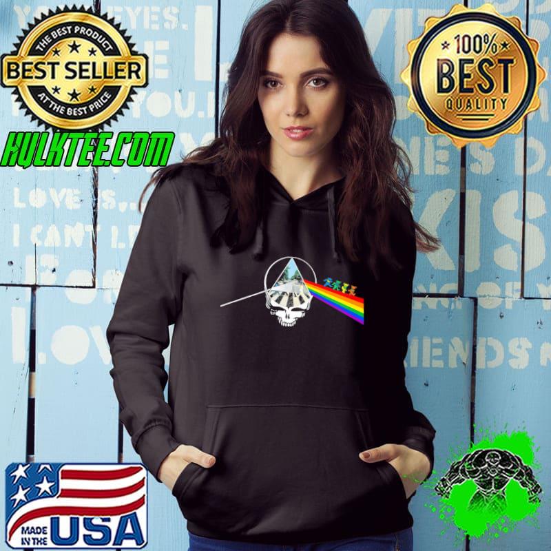 Abbey road grateful dead dancing bear lgbt skull shirt